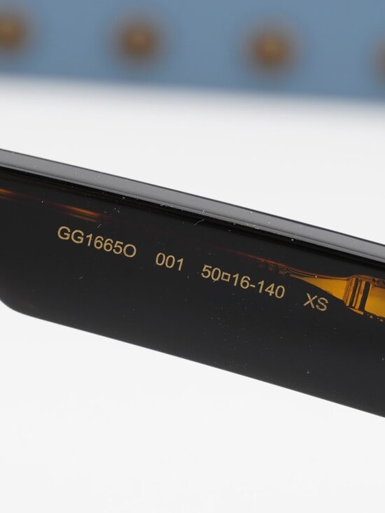 Gucci GG1665O 001 Cat Eye Eyeglasses 50mm - Black main image 8